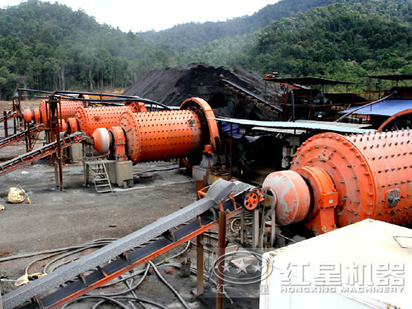 赤鐵礦選礦工藝現場 赤鐵礦選礦工藝現場