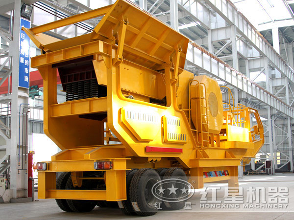 移動顎式破碎機實拍圖 移動顎式破碎機實拍圖