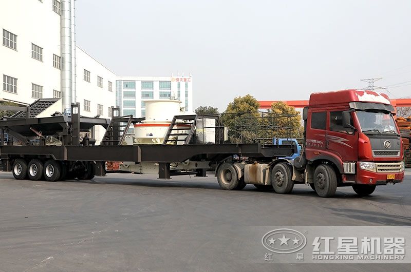 小型流動一體制砂機發貨 小型流動一體制砂機發貨