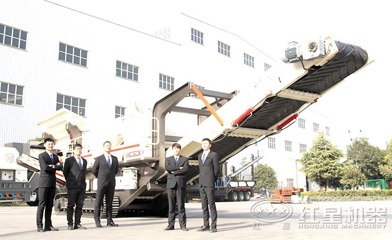 履帶移動破碎站 履帶移動破碎站