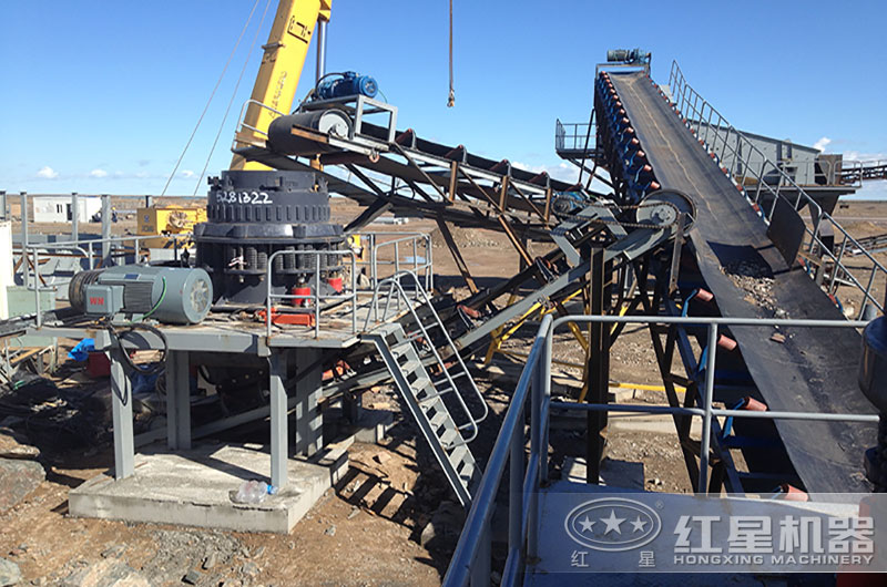 河南碎石制砂生產線現場 河南碎石制砂生產線現場