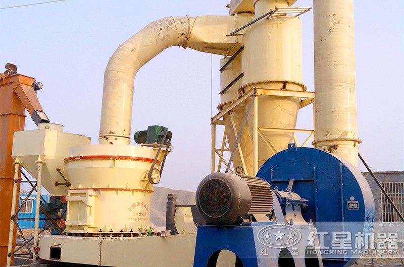 HGM超細磨粉機作業現場 HGM超細磨粉機作業現場