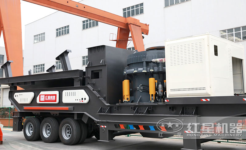 隨走隨停,方便快捷的移動破碎站 隨走隨停,方便快捷的移動破碎站