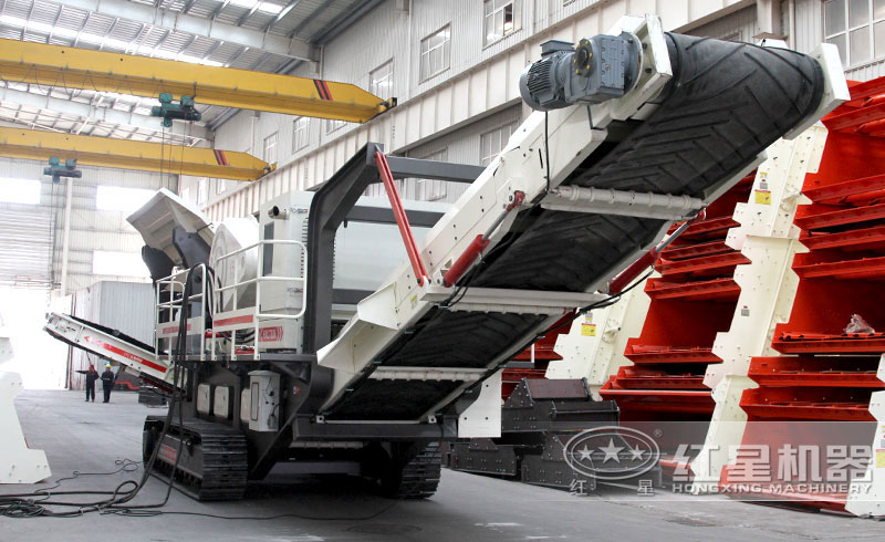 履帶式移動破碎機 履帶式移動破碎機