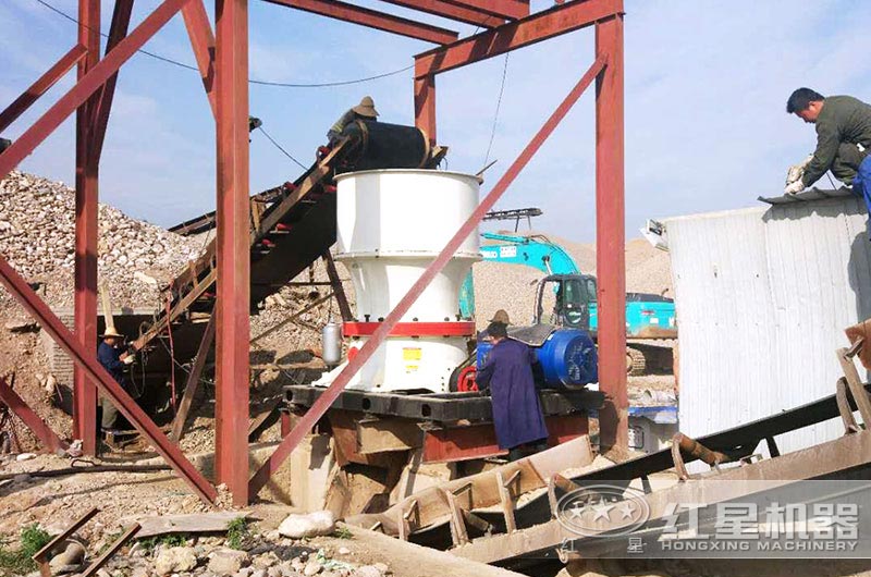 砂石生產線現場 砂石生產線現場