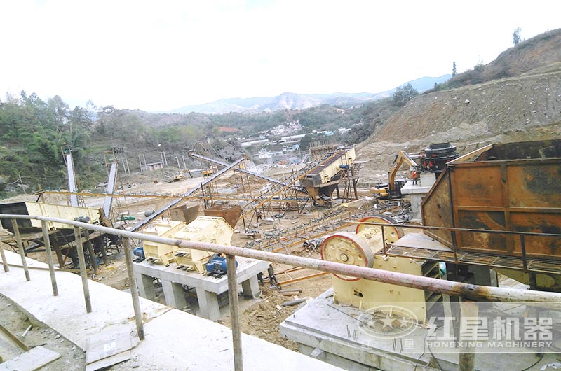 固定式小型混凝土破碎生產(chǎn)線 固定式小型混凝土破碎生產(chǎn)線