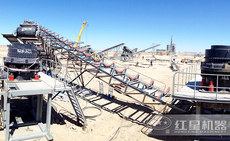 圓錐破碎機現場 圓錐破碎機現場