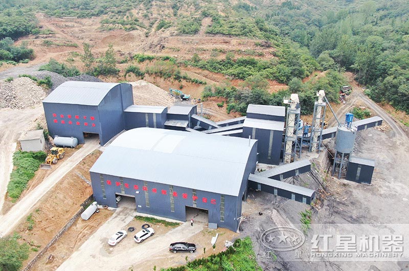 室內環保砂石生產線 室內環保砂石生產線