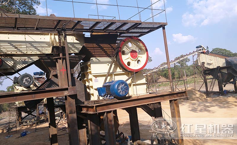 小型碎石廠現場實拍 小型碎石廠現場實拍