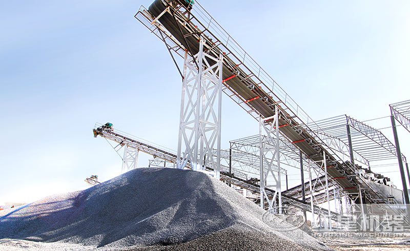 砂石生產線加工現場 砂石生產線加工現場