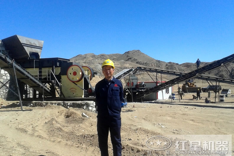 花崗巖破碎現場 花崗巖破碎現場