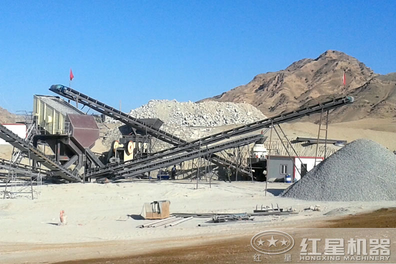 花崗巖破碎生產線 花崗巖破碎生產線